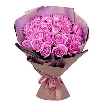 25 Pembe Güller Buketi